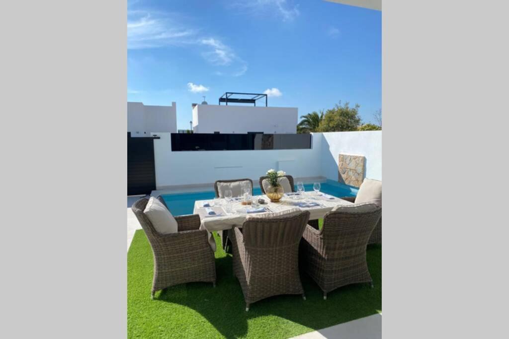 Premium Strandnaera Villa Lo Pagan -Byggd 2020 San Pedro del Pinatar Kültér fotó